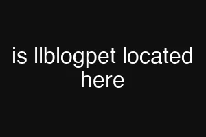 is llblogpet located here