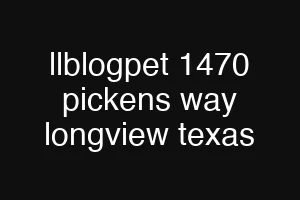 llblogpet 1470 pickens way longview texas